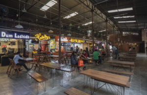 The unpolished architectural beauty of Garage Food Court