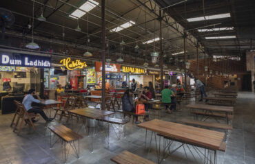 The unpolished architectural beauty of Garage Food Court